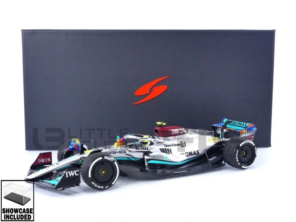SPARK 1/18 - 18S765 - MERCEDES-AMG W13 PERFORMANCE - MIAMI GP 2022 (L. HAMILTON)