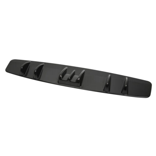 Difusor de parachoques trasero negro 7 aletas alerón divisor de labios para Dodge Dart 2013-2016 - Imagen 9 de 15