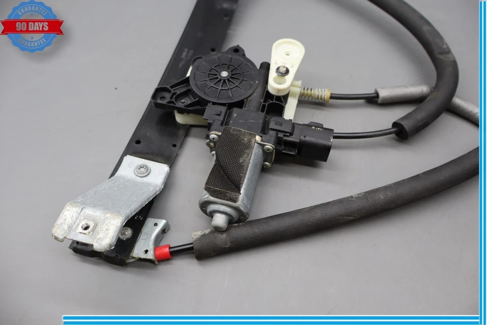 10-15 Jaguar XJ XJL Rear Right Passenge Side Door Window Ragulator W/ Motor Oem - Image 4 of 4