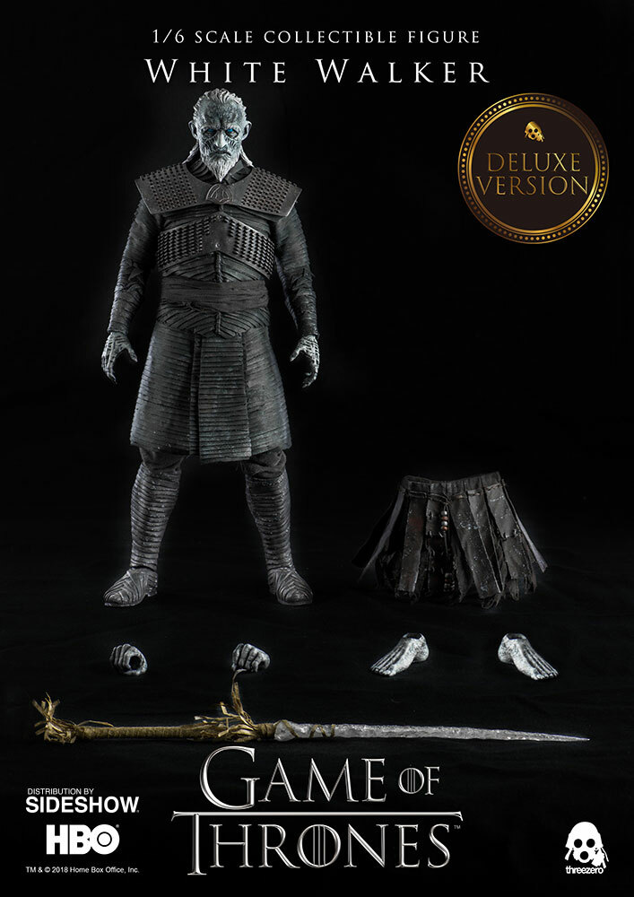 Game Of Thrones White Walker Deluxe Ver. 1/6 Action Figure Three Zero Sideshow