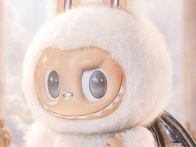 POP MART THE MONSTERS Angel in Clouds Labubu Vinyl Plush POP MART THE MONSTERS Angel in Clouds Labubu Vinyl Plush