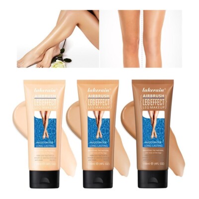 Bein-Make-up, Bein-Concealer, Wasserfest, Hautfarbe, Bronze, Flüssiger Körper
