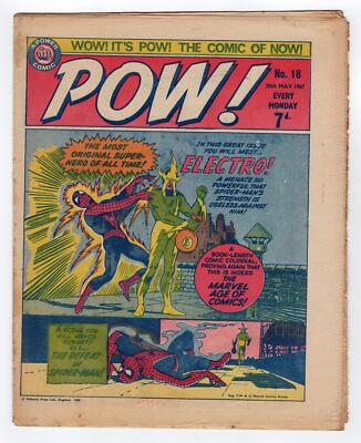 1964 MARVEL AMAZING SPIDER-MAN #9 & SGT. FURY #2 1ST ELECTRO + NICK FURY RARE UK