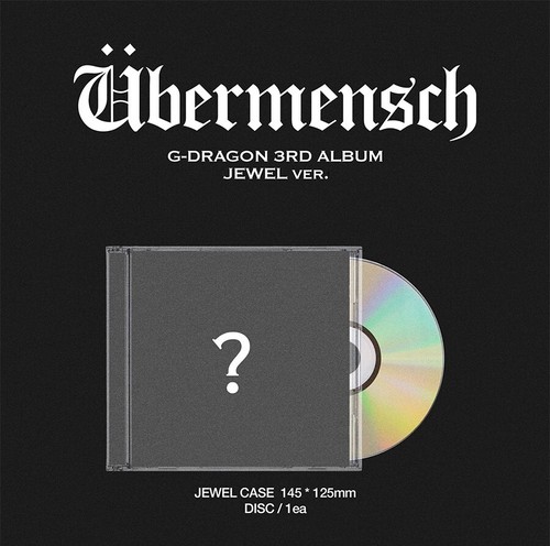 BIGBANG G-DRAGON UBERMENSCH 3rd Album JEWEL Ver/CD+Photo Book+2 Card ÜBERMENSCH - Picture 3 of 17