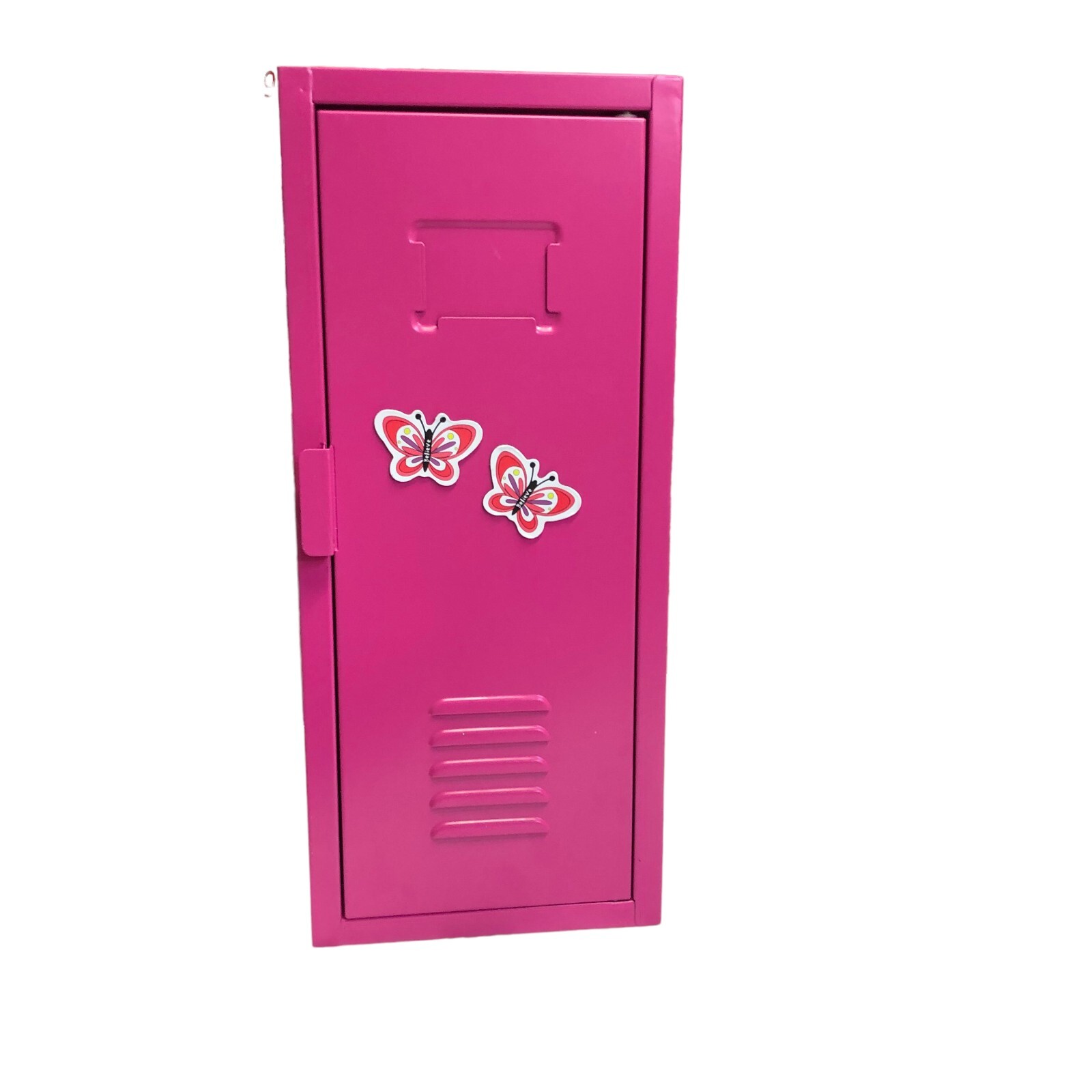 Emily Rose 18 Inch Doll Clothes Storage Locker Bright Pink S