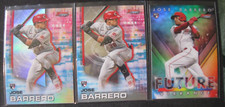 JOSE BARRERO 3-CARD LOT 2021 Bowman's Best Refractor+Base #79/Fut. Vib. REDS RCs