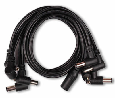 MOOER PDC-8A 8-Way RIGHT Angle Shape Power Supply Daisy Chain Extender Cable