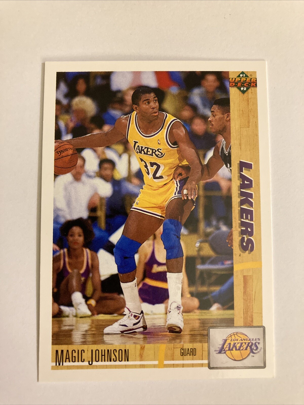 1991-92 Upper Deck #67 Magic Johnson Los Angeles Lakers