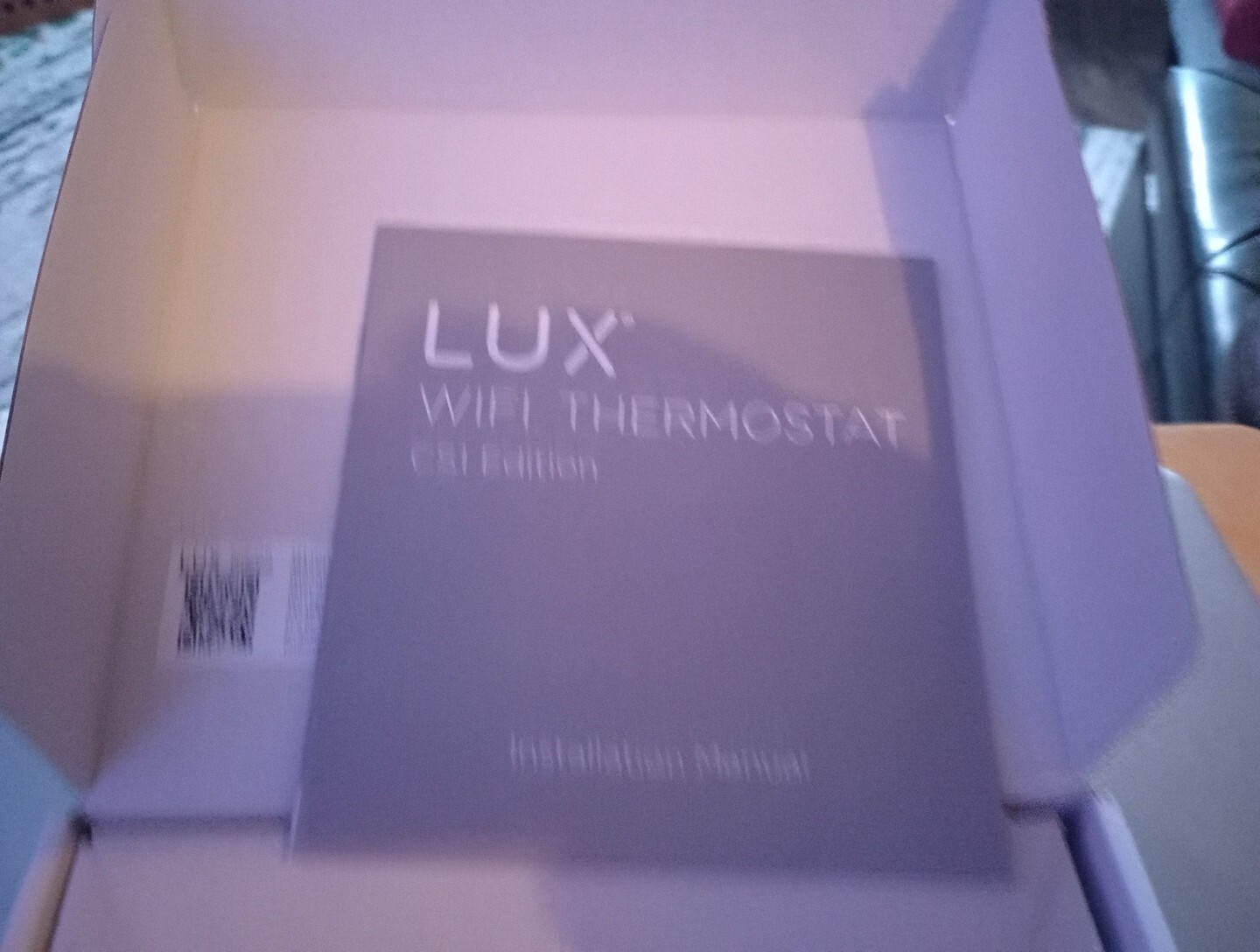 *Lux Products Cs1 Wi-Fi Programmable Digital Thermostat CS1-WH1-B04