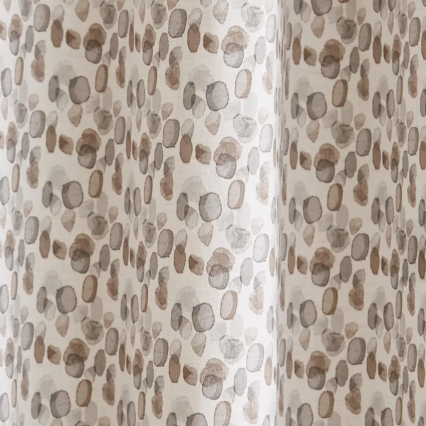 Dunelm Watercolour Grey Spot Curtains 66" x 54" (W x L) Pair eBay