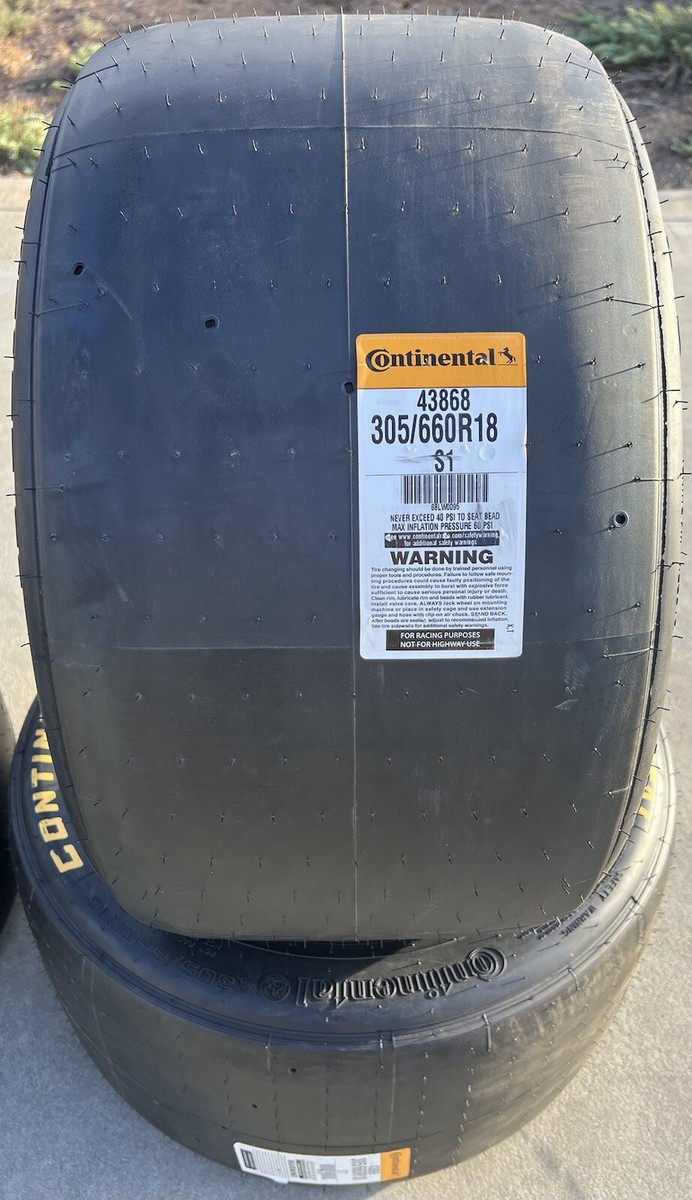 2 NEW 305/660R18 305/660-18 Continental ExtremeContact DR Road