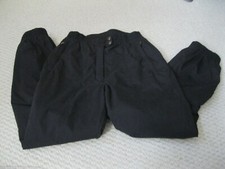 Nordica Sport System Smooth Soft Nylon Ski Snow Pants Black Women 10 Vintage