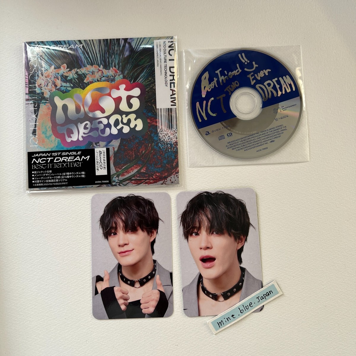 NCT DREAM Best Friend Ever Dome Concert Memorial version 8cm CD PC 
