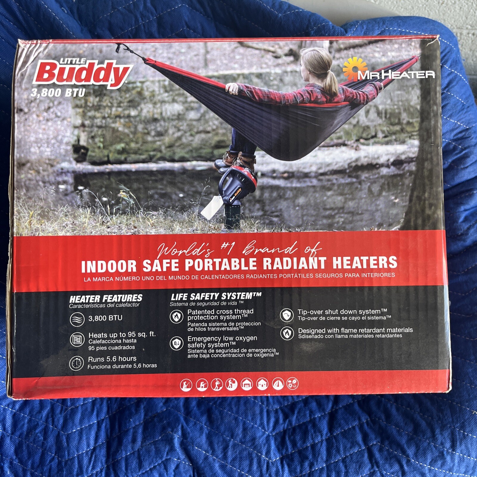 Mr Heater MH4B Little Buddy 3,800 BTU Heater F215100 New eBay