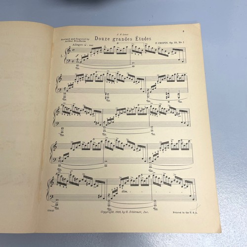 Chopin's Complete Works for Piano Book 8 Estudios Volumen 33 Partituras Schirmer - Imagen 3 de 4