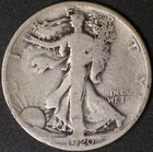1920 S Walking Liberty Half Dollar VG