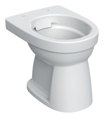 Geberit Renova Flachspül-WC Rimfree bodenstehend Abgang vertikal - Weiß