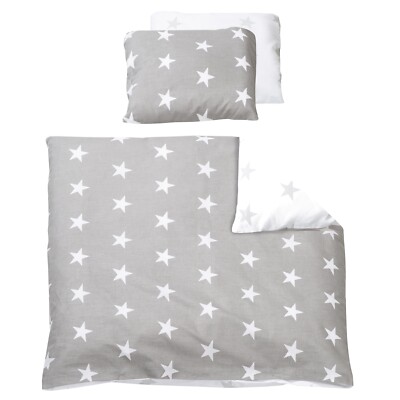 Roba Wende-Bettwäsche 2-teilig Little Stars 40x35 - 80x80 cm