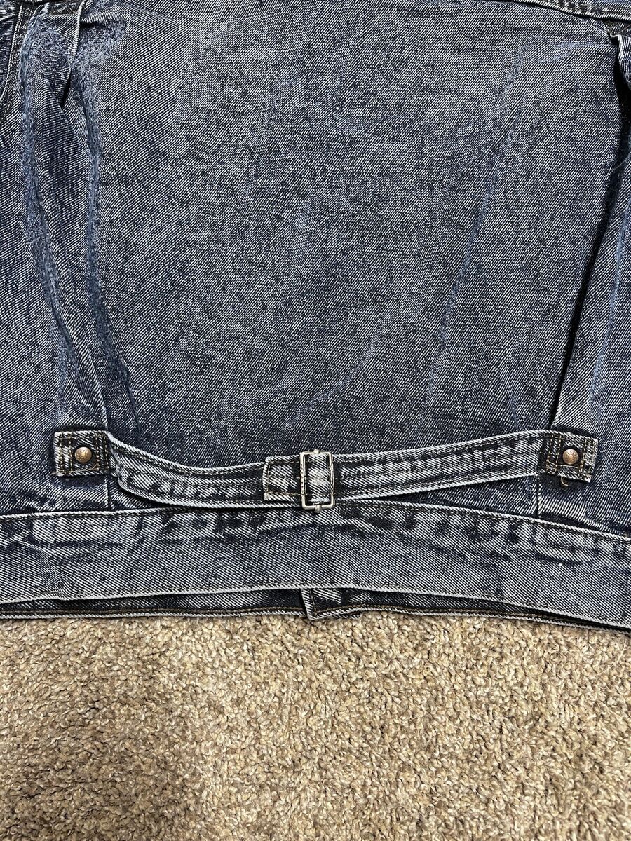 Vintage 90s Levis Silvertab Denim Jacket Buckle Back Mens Vintage 90s Levis Silvertab Denim Jacket Buckle Back Mens