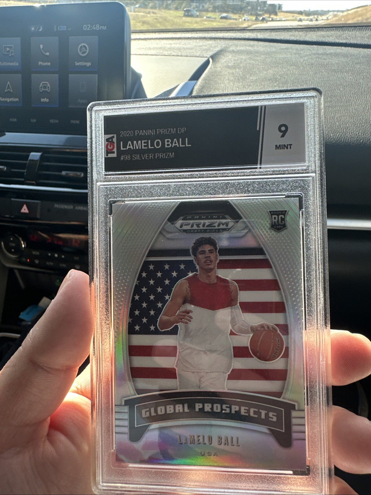 2020-21 Panini Court Kings Rookie Exclusive #1 LaMelo Ball