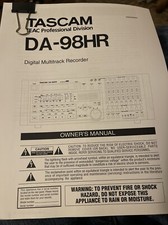 Tascam TEAC Professional Division Da   98 Hr ...