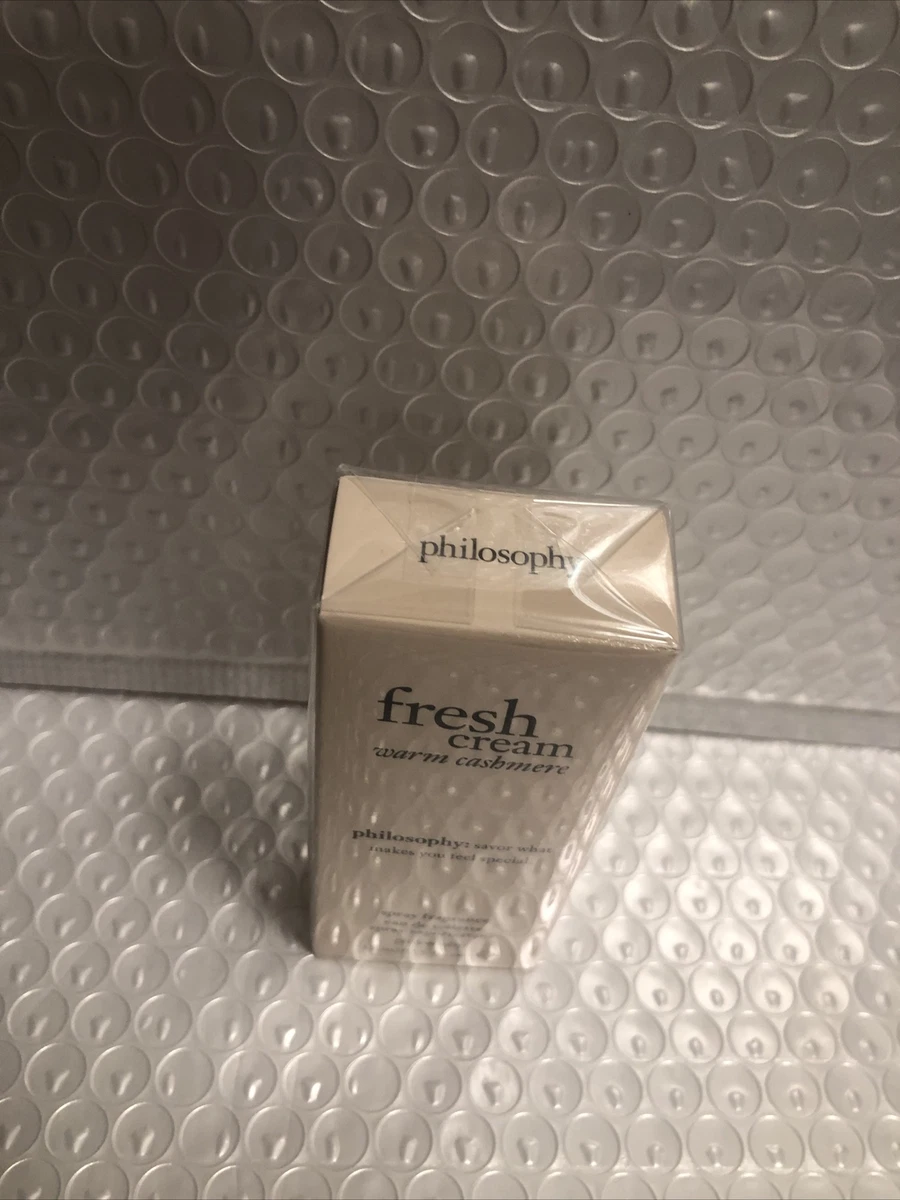 Philosophy fresh cream warm cashmere online eau de toilette 2 oz