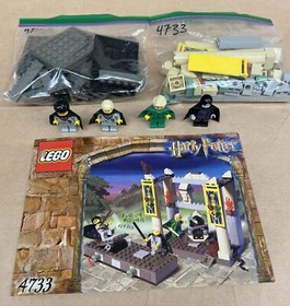 LEGO Harry Potter 4733 The Dueling Club 4 Minifigures 129 Pieces No Box Preowned
