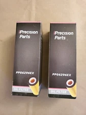 ( Qty 2 ) Engine Oil Filter- Precision Parts PPG6296EX