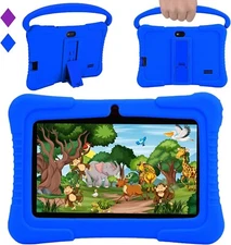 Veidoo Kids Tablet, 7 inch Android Tablet PC, 2GB RAM 32GB ROM, DARK BLUE USED