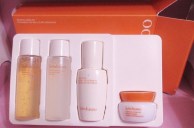 Sulwhasoo Bestseller Kit TRAVEL Set Activating Serum/Cleansing Oil/Foam & Cream