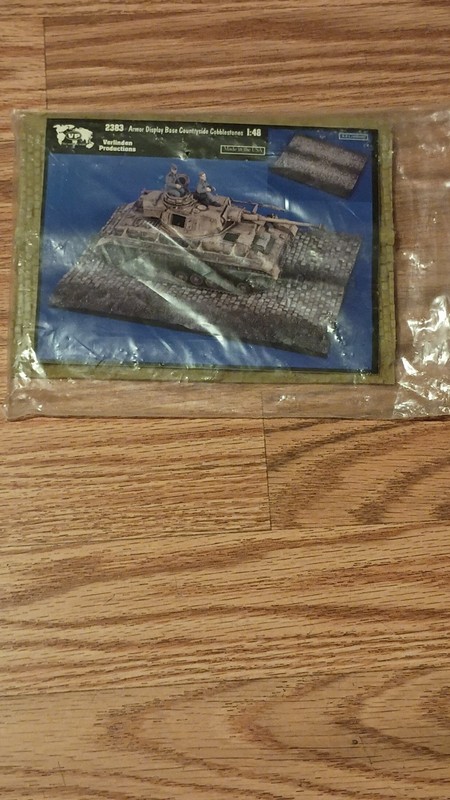 Verlinden 1/48 Armor base countyside cobblestone NEW 