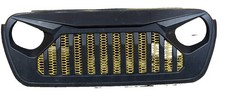 2020 Jeep Wrangler Rubicon Yellow Black Front Grill Cover Part Style 2020 Jeep Wrangler Rubicon Yellow Black Front Grill Cover Part Style