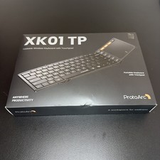 ProtoArc XK01 TP Foldable Bluetooth Keyboard Touchpad Tri-Fold Rechargeable