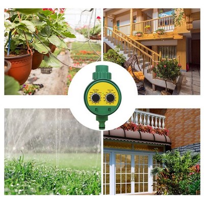 Automatischer Bewässerungs-Timer für Rasen und Garten mit anpassbaren Einstell