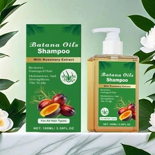 Batana Oil Shampoo for Hair Growth 100% Natural Rosemary Nourishing Conditioner