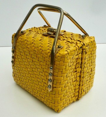 Vintage Mid Century Handtasche von Lesco Lona