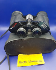 BINOCULARS ,Boots Admiral 111  10 X 50mm  97m At 1000m Coated Optics  With Case