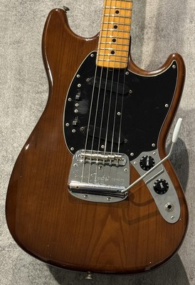 Fender Mustang Mocha Brown 1978 Used Electric Guitar