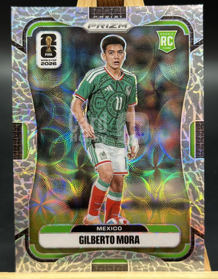 2026 Panini Prizm World Cup Gilberto Mora #290 RC Rookie Elephant Choice SSP