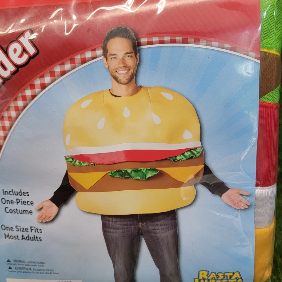 Disfraz Deslizante Rasta Imposta Hombre Talla Única - Nuevo - Halloween - Fiesta Foto 2 de 4