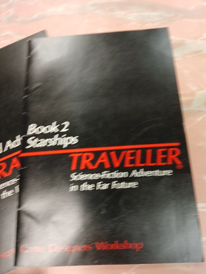 TRAVELLER RPG Book Set 1,2,3 Game Designers' Workshop GDW 1981 Books Only - Image 3 of 4