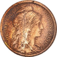 Monnaie, France, Dupuis, 2 Centimes, 1901, Paris, SUP, Bronze, Gadoury:107