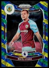 2021-22 Panini Prizm Premier League Matej Vydra 73 Choice Blue Yellow & Green