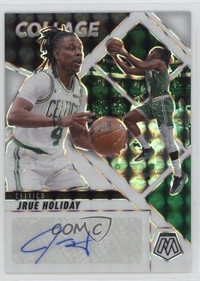 2024-25 Panini Mosaic Collage White Prizm 25/25 Jrue Holiday #CAM-HOL Auto m4w
