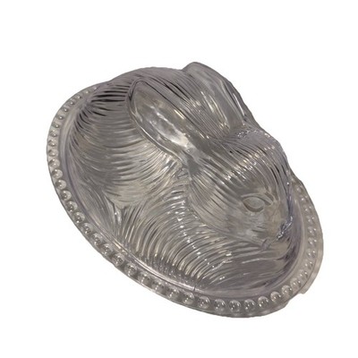 Rabbit on Nest Clear Plastic (READ DESCRIPTION)