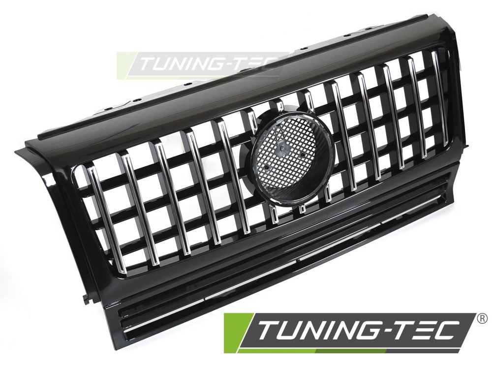 Calandre noire brillante pour Mercedes Classe G W463 look AMG