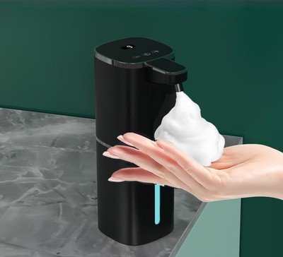 Automatic Soap Dispenser Touchless,Hands-Free,9 Multi Adjustable Volume,Water...