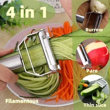 1P-Stainless Steel Peeler – Multi-Use Fruit & Vegetable Peeler for Home Kitchen