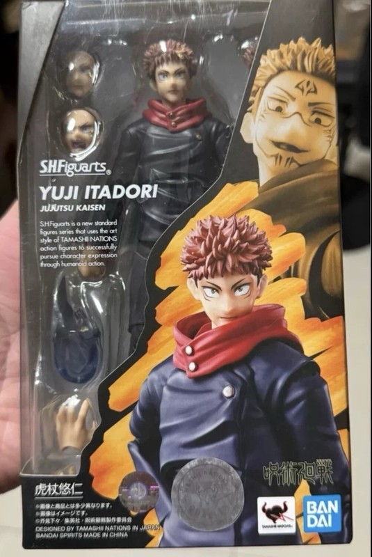 Bandai S.H.Figuarts Yuji Itadori Jujutsu Kaisen Action Figure PVC Multicolor