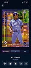 2025 Topps Bunt DIGITAL Gilded BO JACKSON